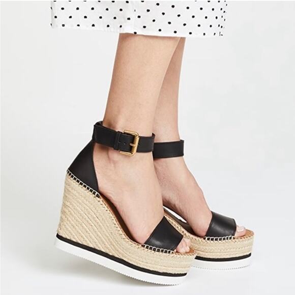 SEE BY CHLOE Glyn Wedge Espadrille Sandal - Picture 7 of 15